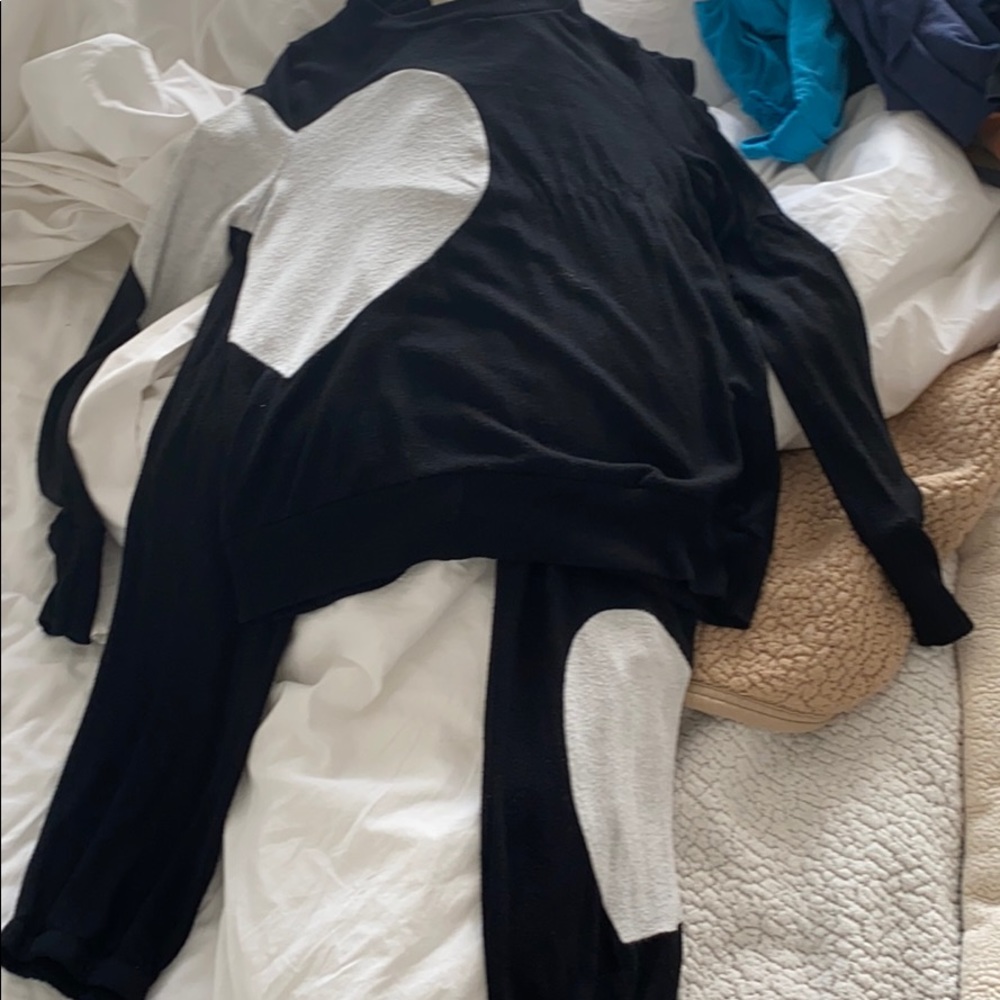 Heart sweatpant set (top and pants included)